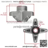 42" Deck Spindle & Pulley for Cub Cadet LT1018 13AB11CG710 13AX11CG710 618-3129 - Image 2