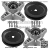 42" Deck Spindle & Pulley for Cub Cadet LT1018 13AB11CG710 13AX11CG710 618-3129 - Image 4