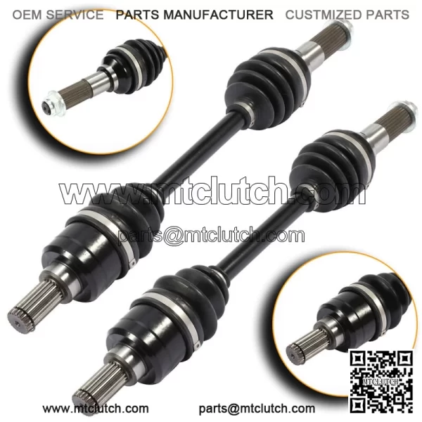 For Yamaha Grizzly 450 2011-2014 4x4 Pair Rear Left Right CV Axle Drive Shaft (For: Yamaha)