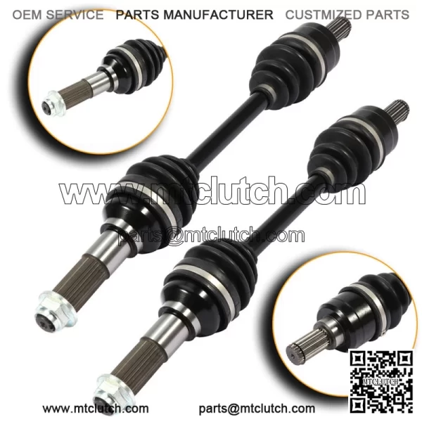 For Yamaha Grizzly 450 2011-2014 4x4 Pair Rear Left Right CV Axle Drive Shaft (For: Yamaha) - Image 2