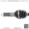 CV Axle Drive Shaft For Yamaha Grizzly 450 2007-2010 Rear Left Right YFM450FG (For: Yamaha) - Image 2