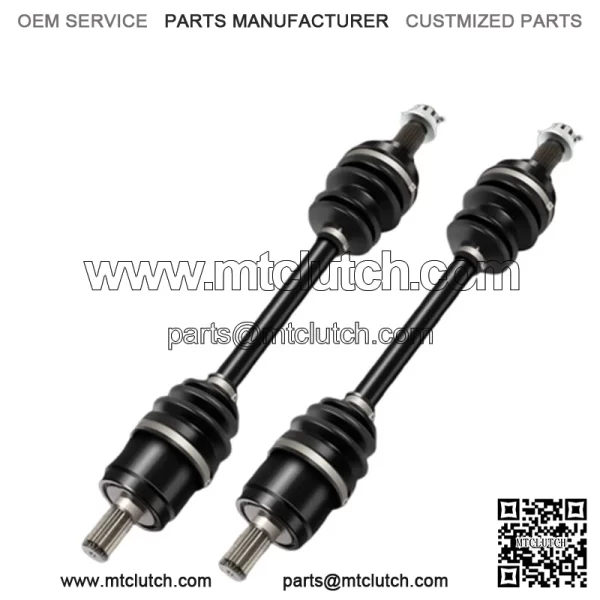 For 15-17 Honda Rancher 420 4x4 Pair Driver & Passenger Rear Half Shaft CV Axles (For: Honda)