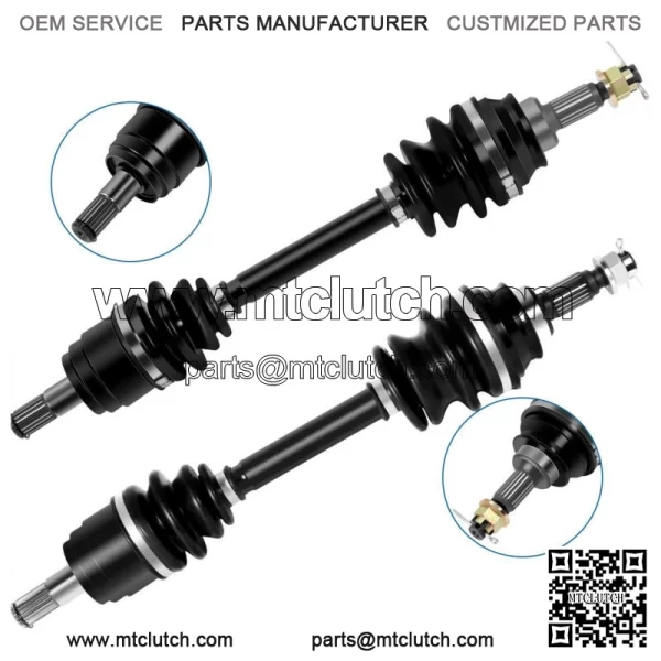 Pair Front Left Right CV Axle Shaft For Honda Rincon 680 TRX680FA 4x4 2006-2015 (For: Honda)