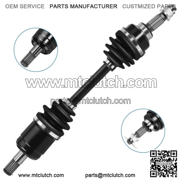 1x Front Left CV Axle Shaft For HONDA TRX450 4X4 FOREMAN 4X4 1999-2004 (For: Honda)