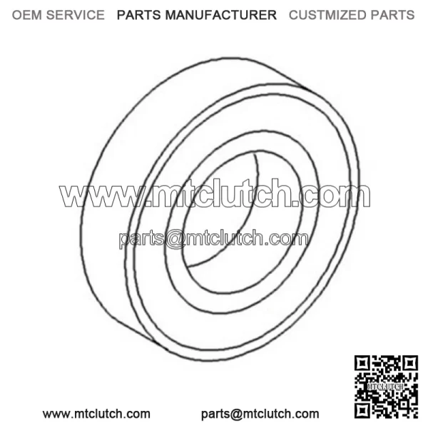 403499 Brake Drum Bearing made for Gearmatic 19 and Cargo 28