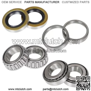 For EZGO Front Wheel Hub Bearings & Seal Golf Cart Gas or Elec 1976 & UP,2 pack