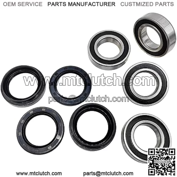 Front Wheel Bearing Seal Kits for Suzuki Quadrunner 250 500 Vinson 500 King Quad 250 300 400 Eiger 400 LT-F500F LT-A500F LT-F400 LT-F400F LT-4WD LTF-250 LT-F250F LTF300F LTF400F - Image 2