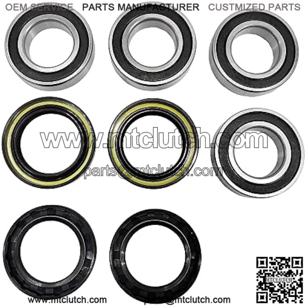 Front Wheel Bearing Seal Kits for Suzuki Quadrunner 250 500 Vinson 500 King Quad 250 300 400 Eiger 400 LT-F500F LT-A500F LT-F400 LT-F400F LT-4WD LTF-250 LT-F250F LTF300F LTF400F - Image 3