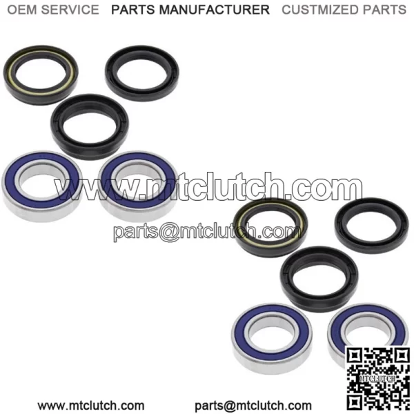 Front Wheel Bearings & Seal Kit For 02-07 Suzuki LT-F400F Eiger 4x4 For: More than one vehicle