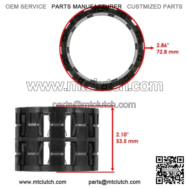 Front Differential Rebuild Kit For Polaris Sportsman 800 6x6 2009 2011-2015 - Image 2