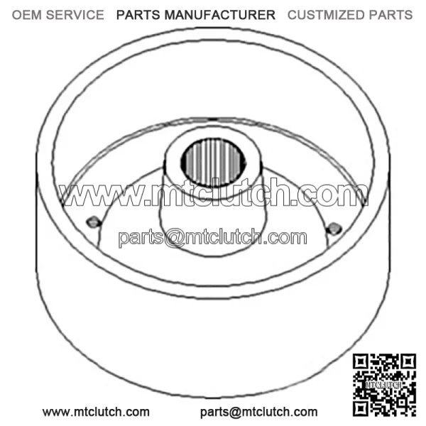 Brake Drum SBA328510081 Fits Ford New Holland Tractor 1300 1310 1500 1510 1 - Image 2