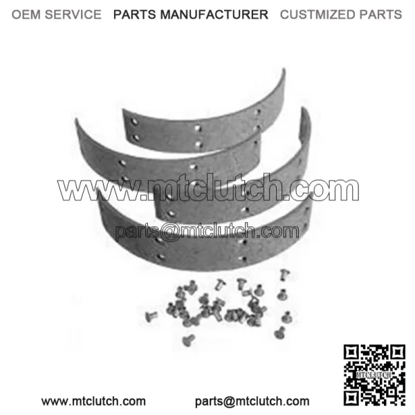Brake Lining Kit AF2866R RE227866 fits J D 720 730 820 830 - Image 2