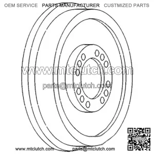 A-827707M1-AI Brake drum