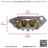 Front Right  Brake Caliper W/Pads for Polaris Ranger 1000 Crew 2023-2024 - Image 2