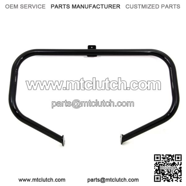 Black 1 1/4" 1.25" Front Engine Bar Highway Crash Guard Harley Touring FL 97-08 (For: Harley-Davidson)
