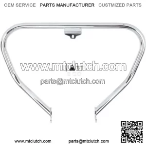 Cobra Chrome V Freeway Engine Crash Frame Guard 1 1/2" Bar Harley Softail 18-20 (For: Harley-Davidson)