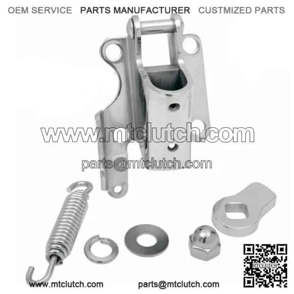 Chrome Replacement Repair Kick Stand Mount Mounting Kit Harley Big Twin 36-84 (For: Harley-Davidson)
