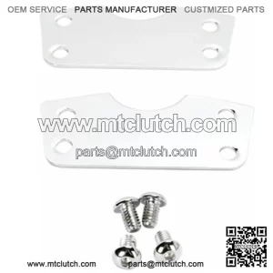 Chrome 23" Wheel Fender Lift Brackets Adapters 2014-2021 Harley Touring Bagger (For: Harley-Davidson)