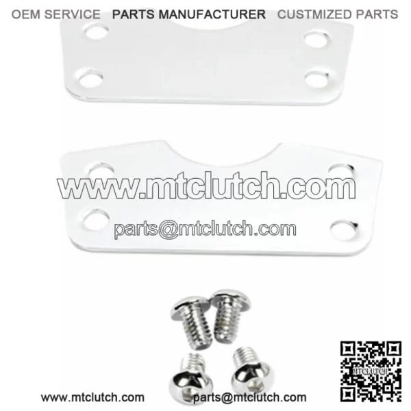 Chrome 23" Wheel Fender Lift Brackets Adapters 2014-2021 Harley Touring Bagger (For: Harley-Davidson)