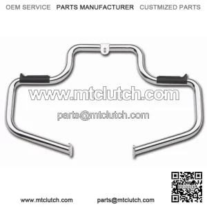 Chrome Lindby Multibar Highway Pegs Crash Engine Guard 2000-2017 Harley Softail (For: Harley-Davidson)