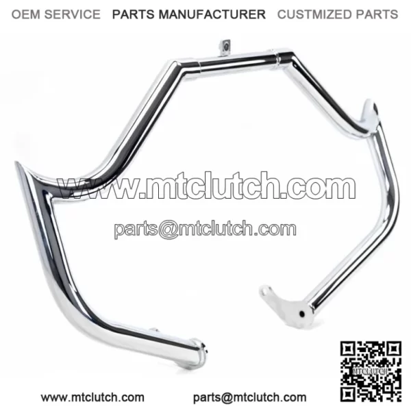 Bad Dad 975 Chrome Pointed Engine Crash Guard Bar Harley Softail FLST FLS 00-17 (For: Harley-Davidson)