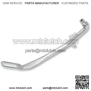 Chrome 10" 1" Under Stock Lowering Lowered Kickstand Harley 06-17 Dyna FXD FXDWG (For: Harley-Davidson)