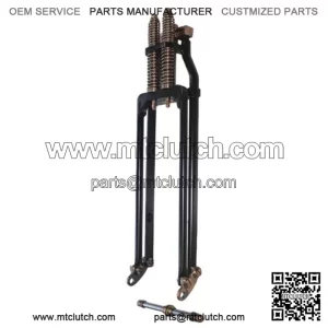 2" Under 20" Black Copper Brass Springer Front End Harley Bobber Chopper Softail (For: Harley-Davidson)