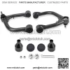Black Front Upper Control Arms for 2007-2022 Tundra Sequoia, 2 PCS 2-4" Lift Black White Grain Tubular Front Suspension Control Arm Compatible with Tundra, Sequoia - Image 2