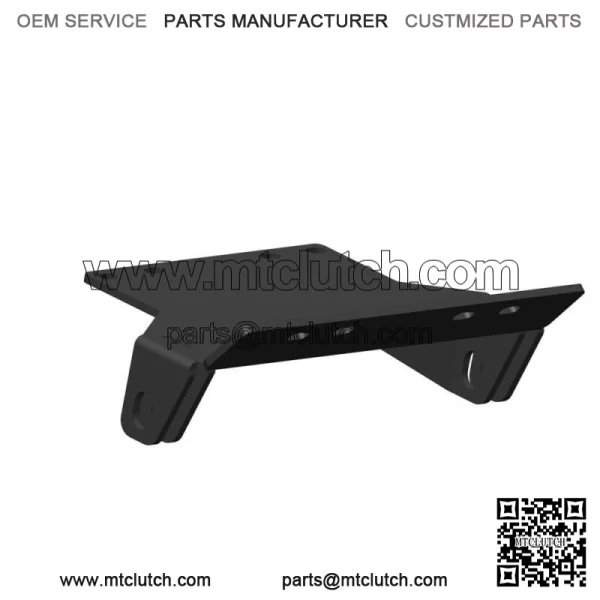 Black 72" Straight Blade UTV Snow Plow Kit For CF-Moto ZFORCE 800 2014-2020 - Image 2