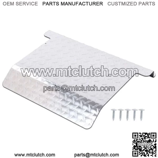 Fit For EZGO TXT Golf Cart Polished Chrome Diamond Plate AcceEngine Cover