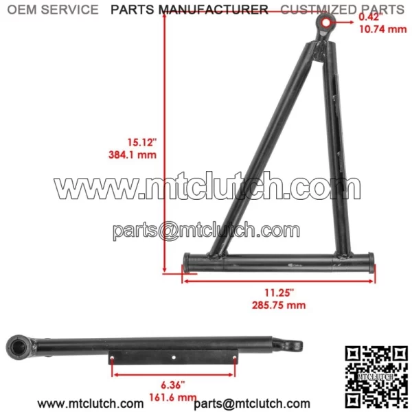 Front A-Arm For Polaris Sportsman X2 570 EPS 2015 Lower Right & Left For: Polaris Sportsman 570 - Image 3