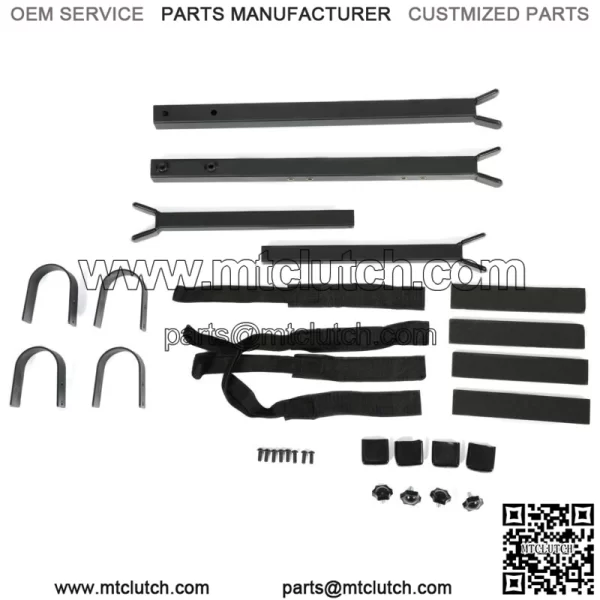 For John Deere Gator Polaris Ranger Kawasaki Mule UTV OVERHEAD GUN RACK CARRIER For: More than one vehicle - Image 2