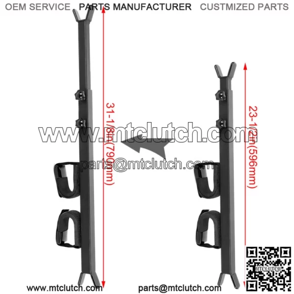 For John Deere Gator Polaris Ranger Kawasaki Mule UTV OVERHEAD GUN RACK CARRIER For: More than one vehicle - Image 3