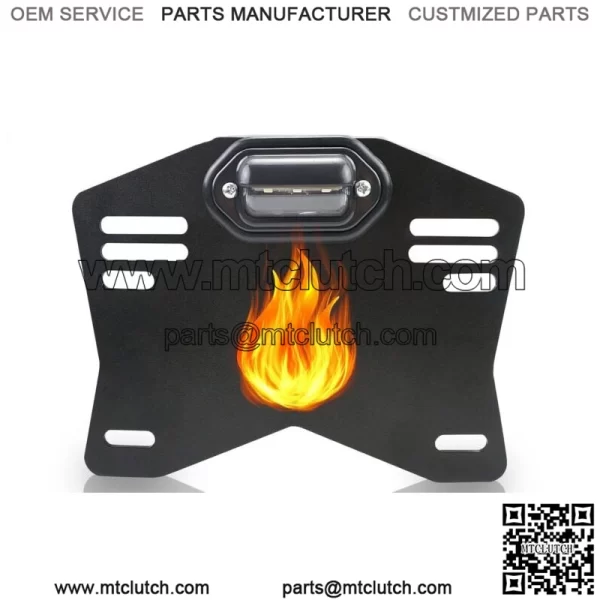 Universal LED License Plate Light Holder for ATV/UTV Can Am X3 Polaris RZR 1000 For: More than one vehicle