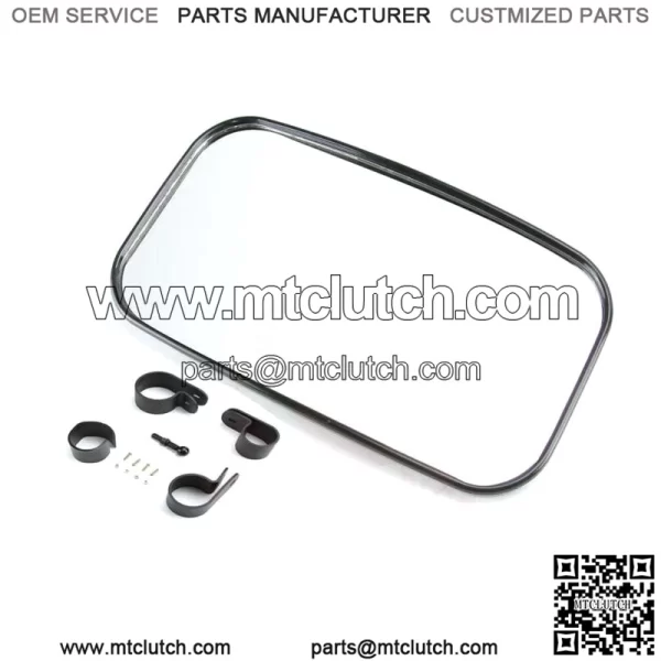 Black 1.75" Roll Bar UTV Rear View Mirrors For Polaris Polaris RZR XP Arctic Cat For: More than one vehicle