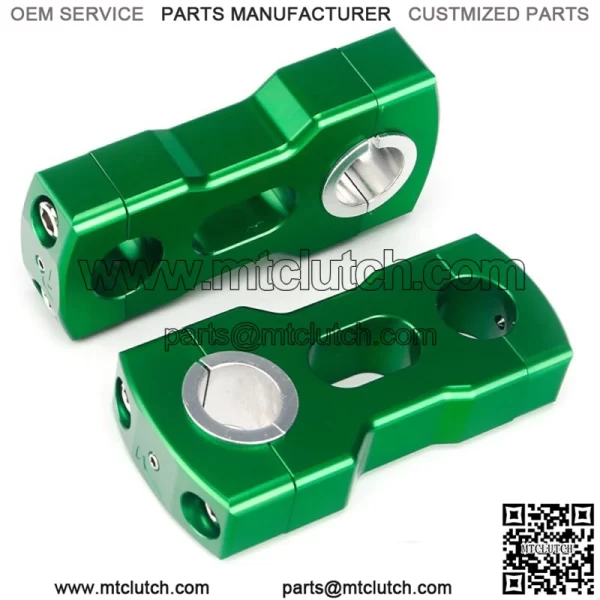 Aluminum Handlebar Riser Mount Clamp For ATV 7/8" 11/8" Bar Pivoting Risers  Fits: Yamaha - Image 3
