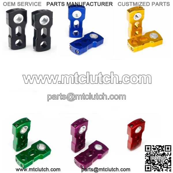 ATV Pivoting Handlebar Risers 3" for Polaris RZR Ranger Arctic 7/8" & 11/8" Bar Fits: Yamaha