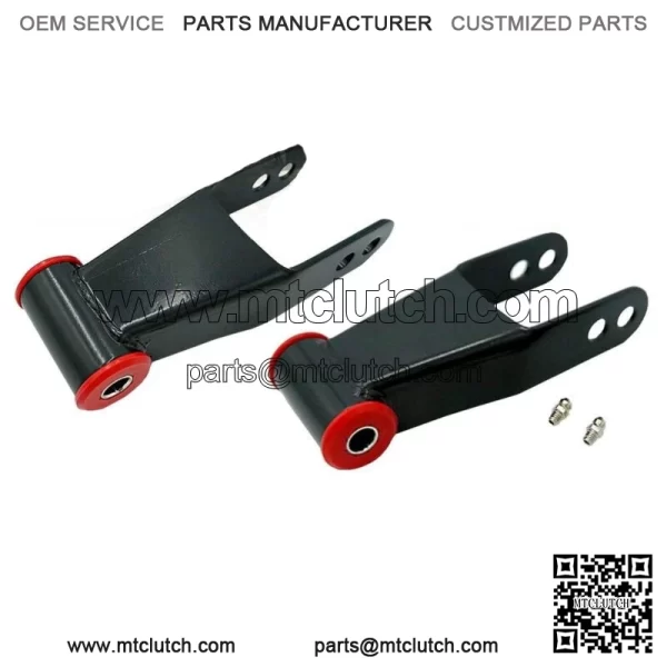 FOR 1988-2018 CHEVY SILVERADO GMC SIERRA 1500 C1500 1"-2"REAR DROP SHACKLES KIT (For: More than one vehicle)