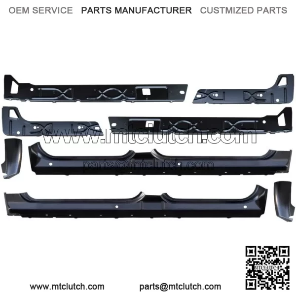 2007-2013 Chevy & Gmc Pickup Inner Outer Rocker Panel and Cab Corner Set CrewCab (For: More than one vehicle)