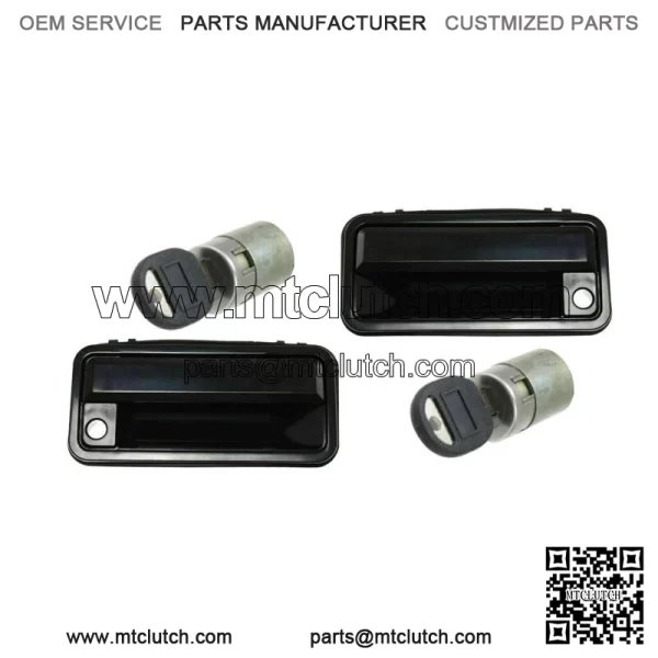 Door Handles + Door Locks Front For 1988-2094 Chevrolet GMC C/K Series Pickup