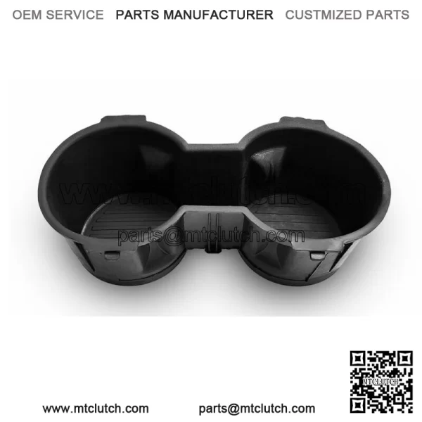 Fits 2015 2016 2017 Ford F-150 F150 Black Center Console Cup Holder Parts (For: Ford F-150)