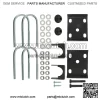6" Rear Drop Flip Kit For Chevy Silverado C1500 2WD 1988-1998 1/2 Ton 88-98 (For:  Silverado)