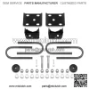 6" Drop Axle Flip Kit Lowering Kit For 88-98 Chevy Silverado C1500 W/Ubolt (For:  Silverado)