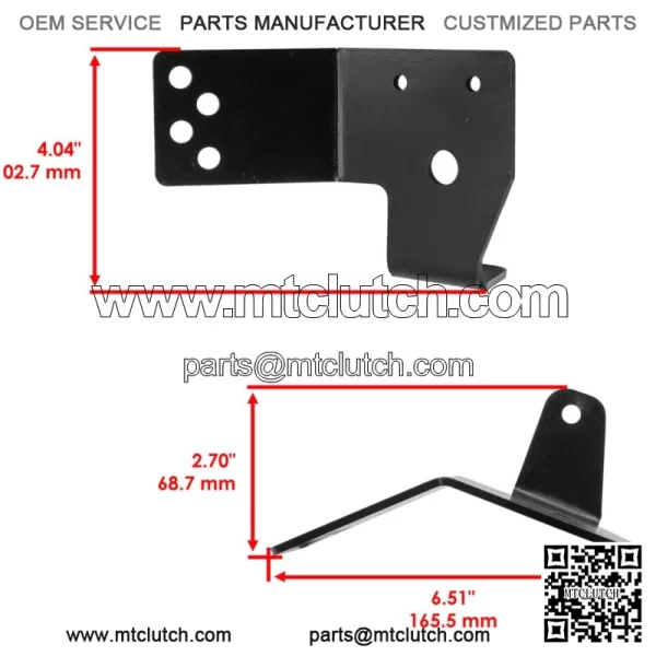 Wheel Bracket Kit & Wheels For Husqvarna LT 18542 LT 16542 LT 18542 42" - Image 2