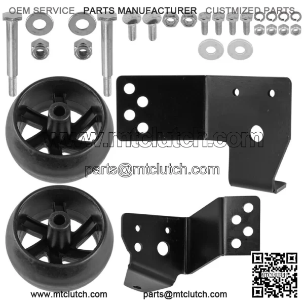 Wheel Bracket Kit & Wheels For Husqvarna LT 18542 LT 16542 LT 18542 42" - Image 4