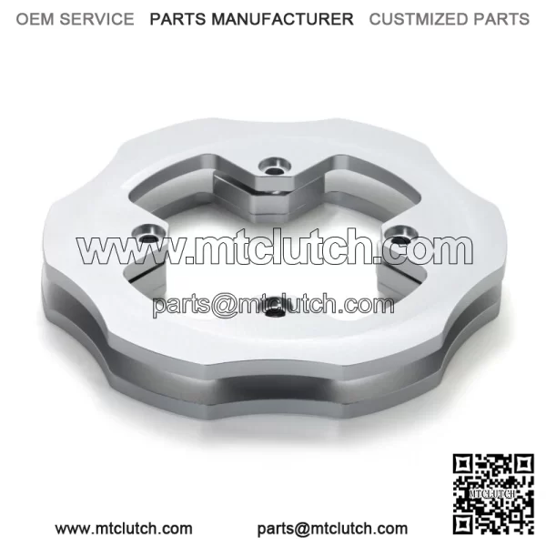 CNC Dual Sprocket Guard Chain Protectors For Honda TRX450ER TRX 450ER 2006-2014 For: Honda - Image 4