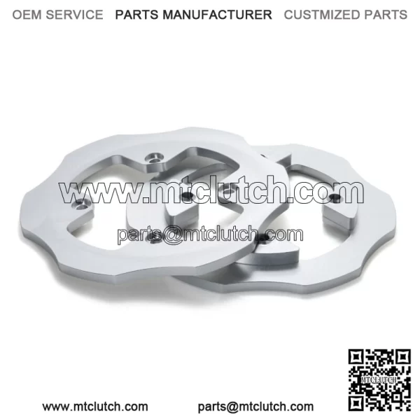 CNC Dual Sprocket Guard Chain Protectors For Honda TRX450ER TRX 450ER 2006-2014 For: Honda - Image 5