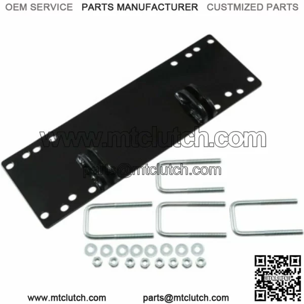 Utility Snow Plow Bottom Mounting Plate Offroad ATV Kawasaki Yamaha Rhino (Fits: Yamaha Rhino 660)