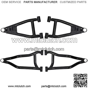 1.5" Forward Offset A Arms for 2010-2016 Polaris Ranger XP 800 / XP 800 Crew / 800 6x6 | Fit up to 28" Tires | Includes Standard Duty Preinstalled Ball Joints |1.25" Tubing Larger Than Stock