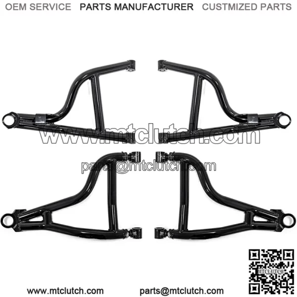 BFT Suspension Lift Kit/A Arms for Can-Am Defender HD 5/8 / 10 / MAX - SEE FITMENT - Black - Run up to 34" Tires